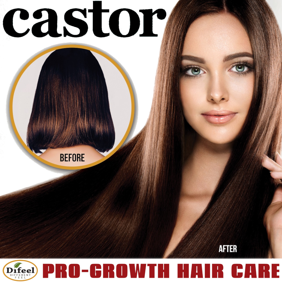 Difeel Castor Pro-Growth Conditioner 33 oz.