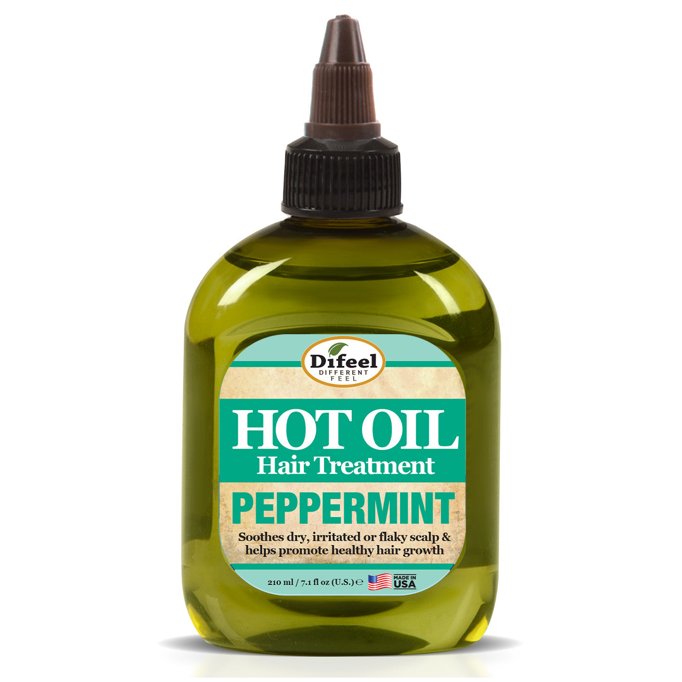Difeel Peppermint Hot Oil Treatment 7.1 oz.