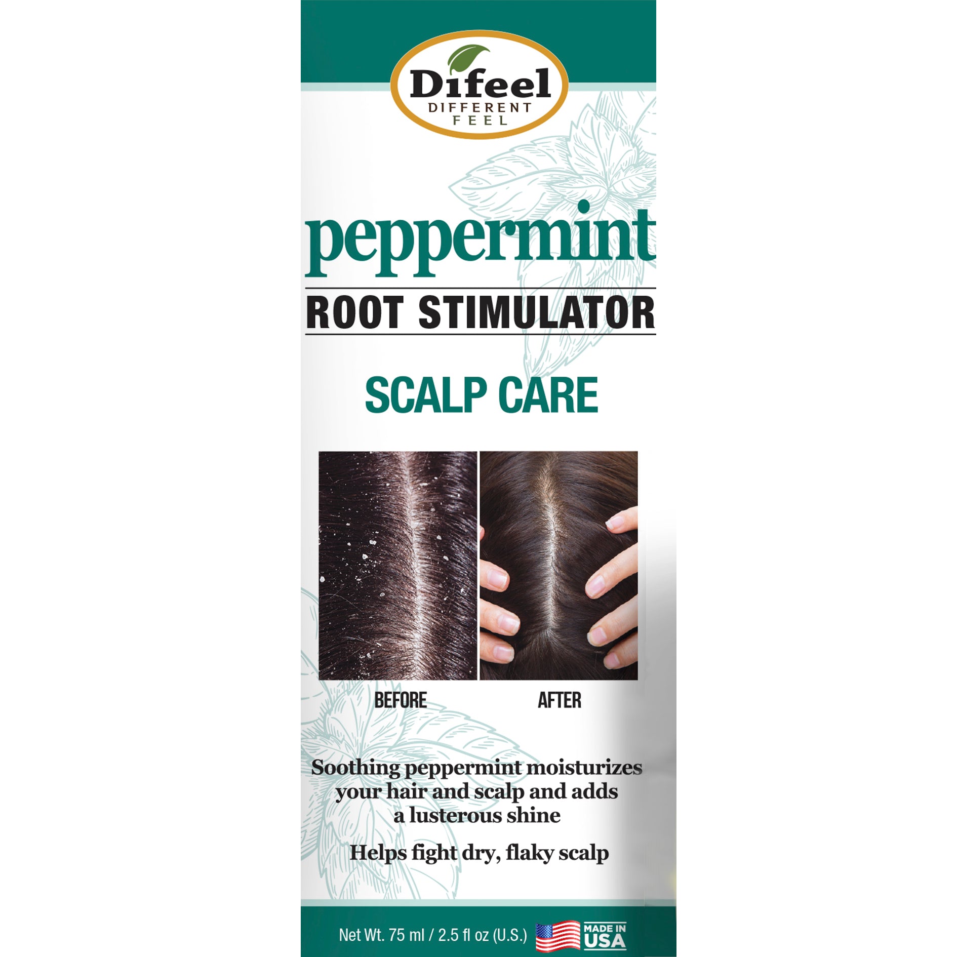 Difeel Peppermint Scalp Care Root Stimulator 2.5 oz.