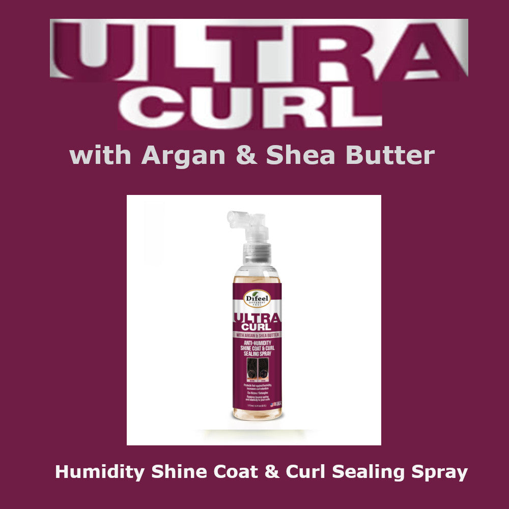 Difeel Ultra Curl Anti-Humidity Sealing Spray 8 oz.