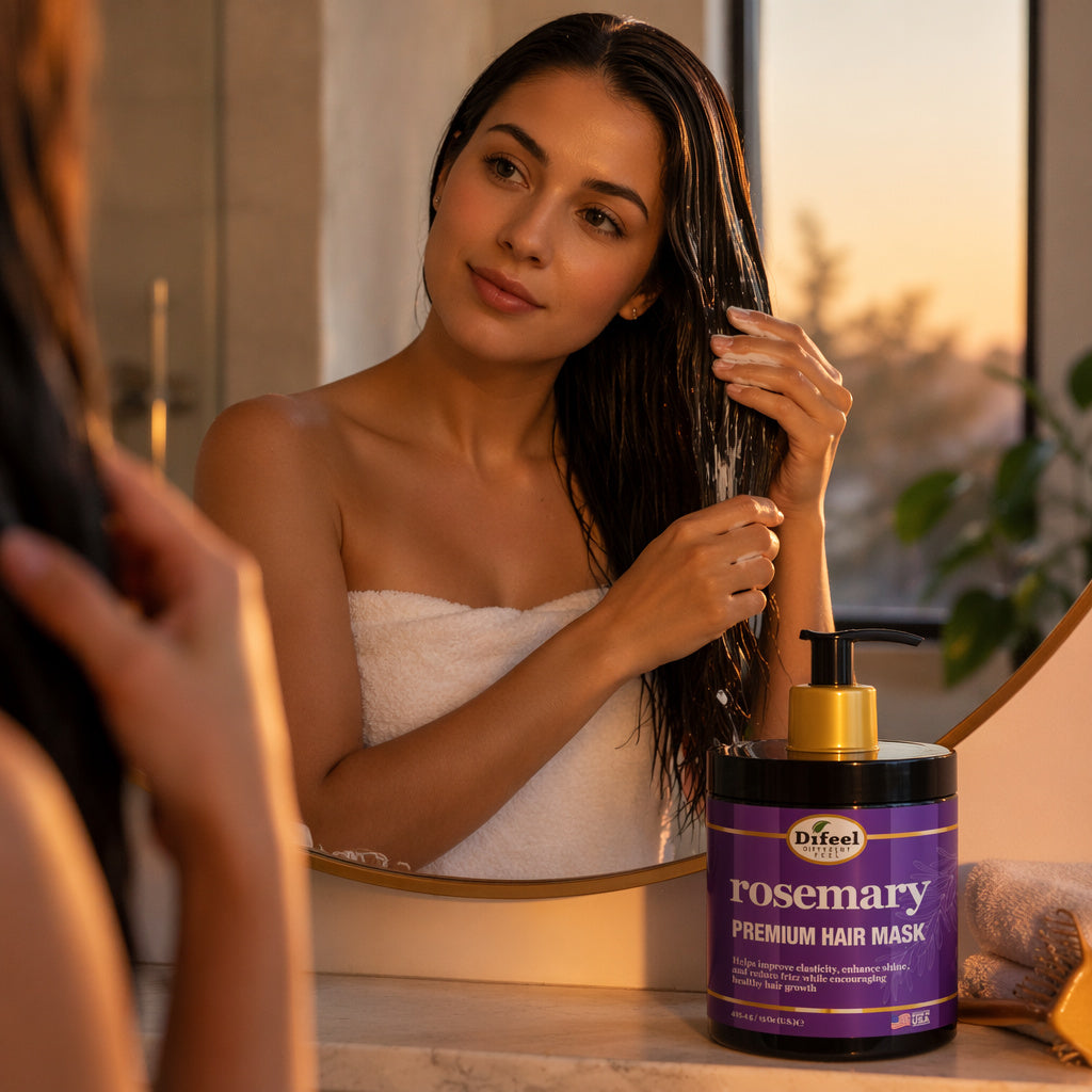 Difeel Rosemary Premium Hair Mask 15 ounce