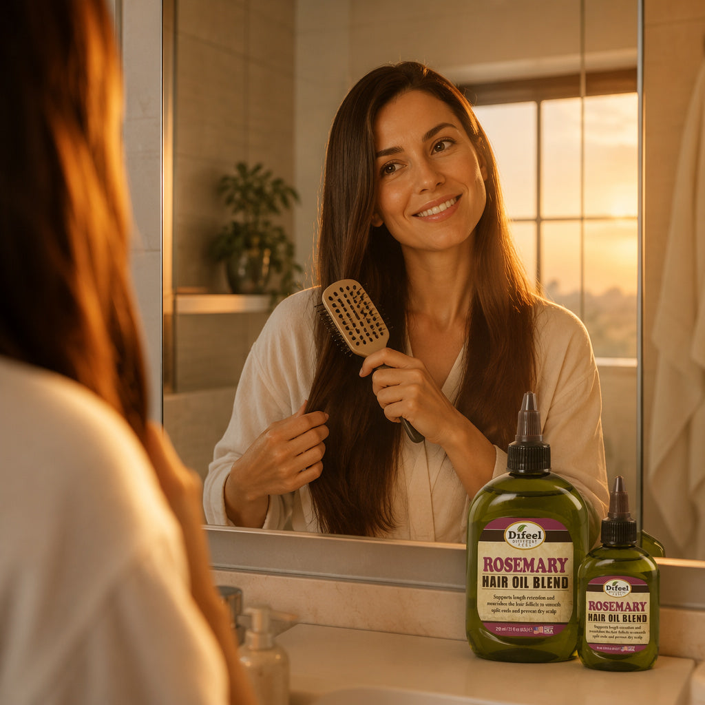 Difeel Rosemary Hair Oil Blend 2.5 oz.