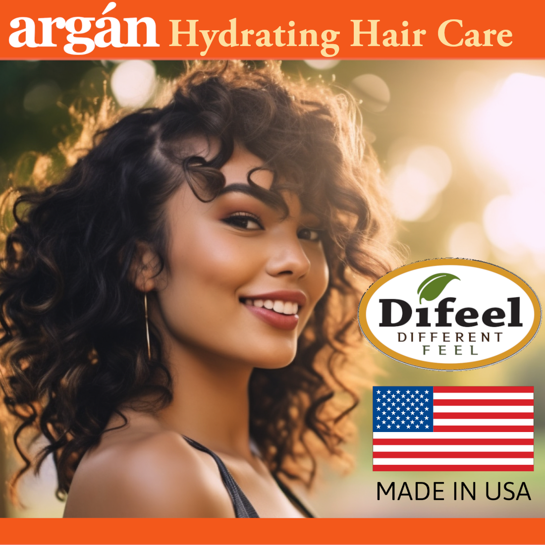 Difeel Elevated Argan Hair Oil Blend 8 oz.