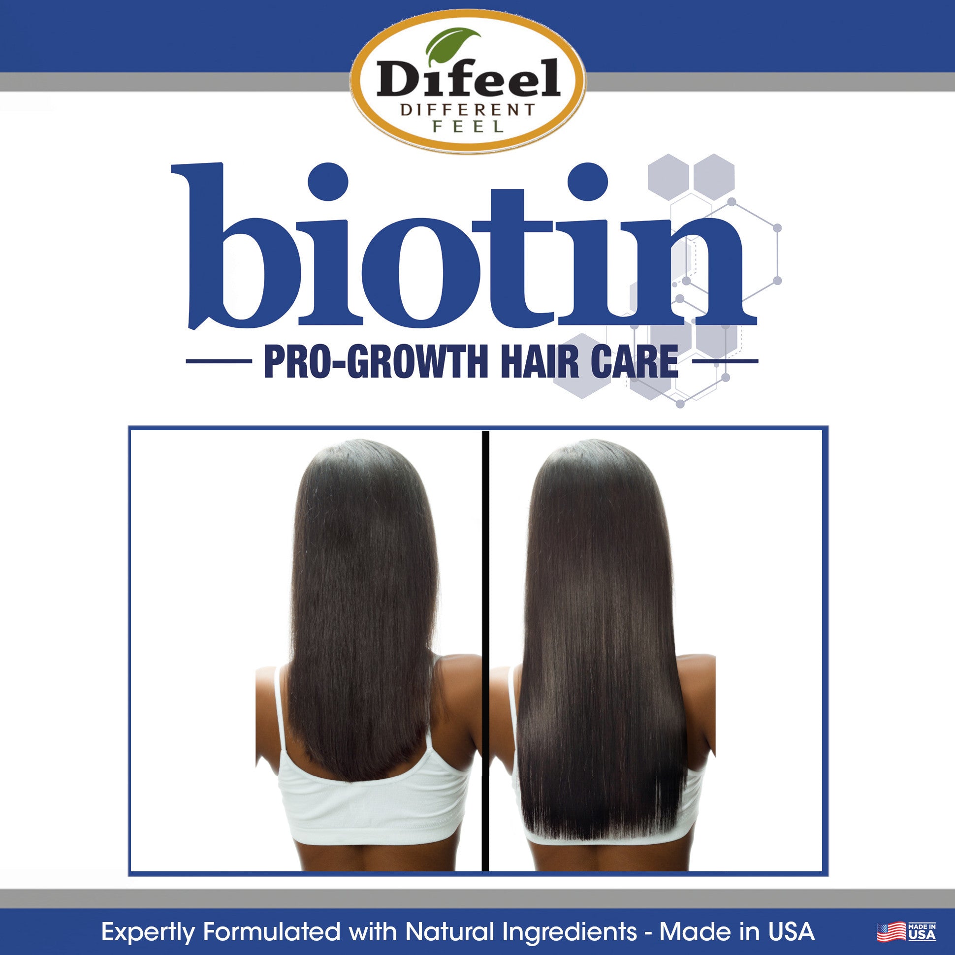 Difeel Biotin Conditioner (Travel Size) 2.5 oz.