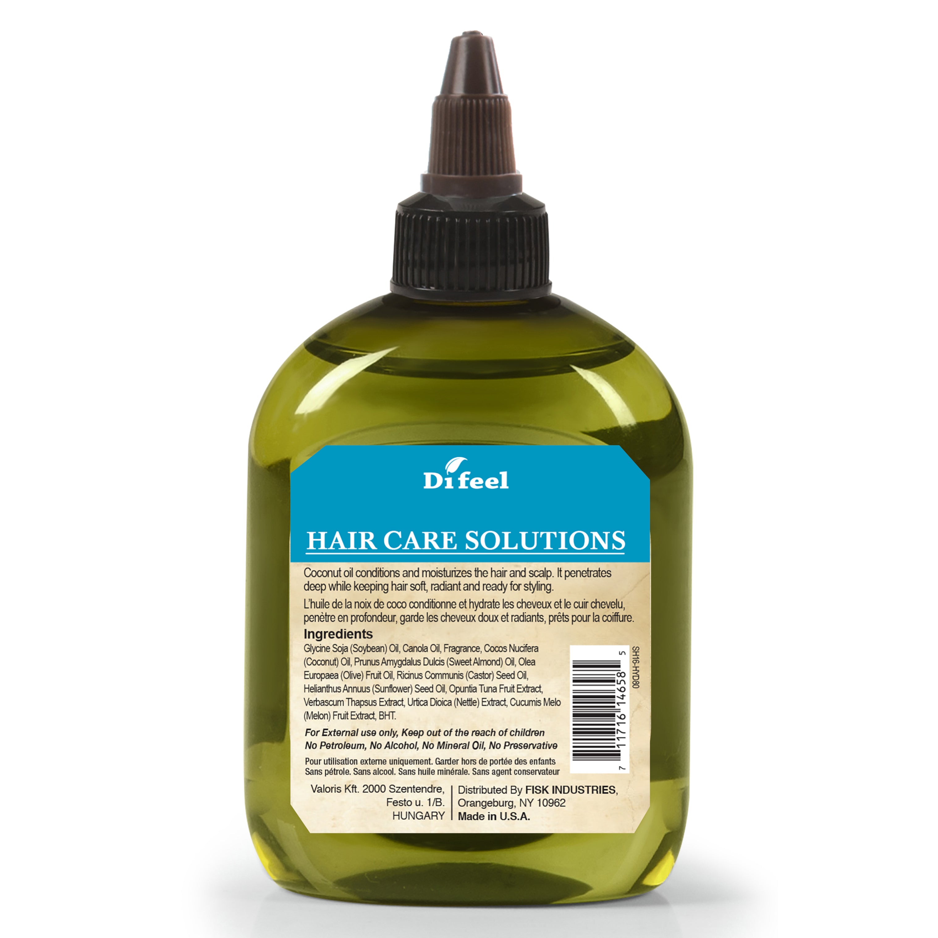 Difeel Hydrate Hair Oil Blend 7.1 Ounce (PACK OF 2)
