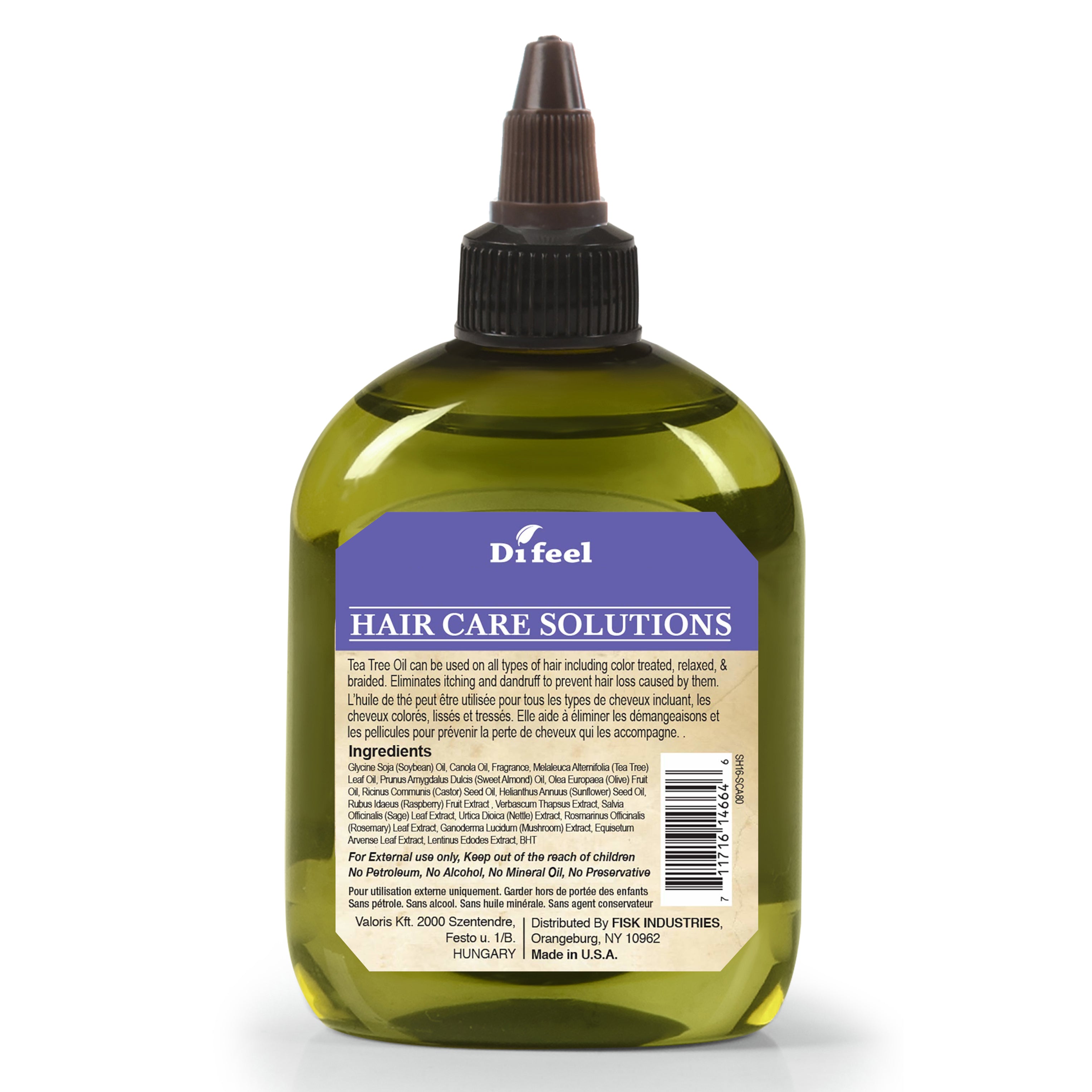 Difeel Scalp Care Hair Oil Blend 7.1 oz.