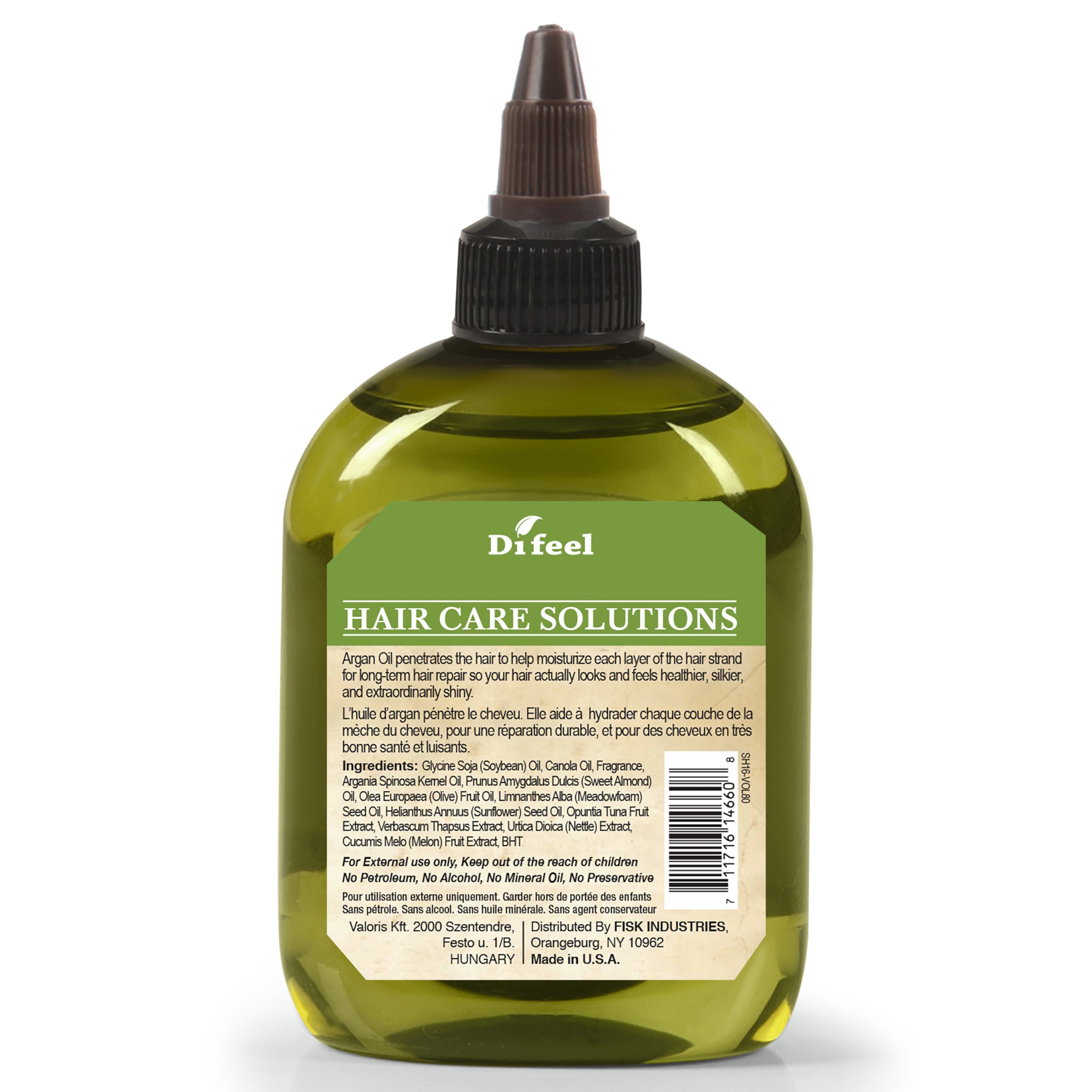 Difeel Volumize Hair Oil Blend 7.1 oz. (PACK OF 2)