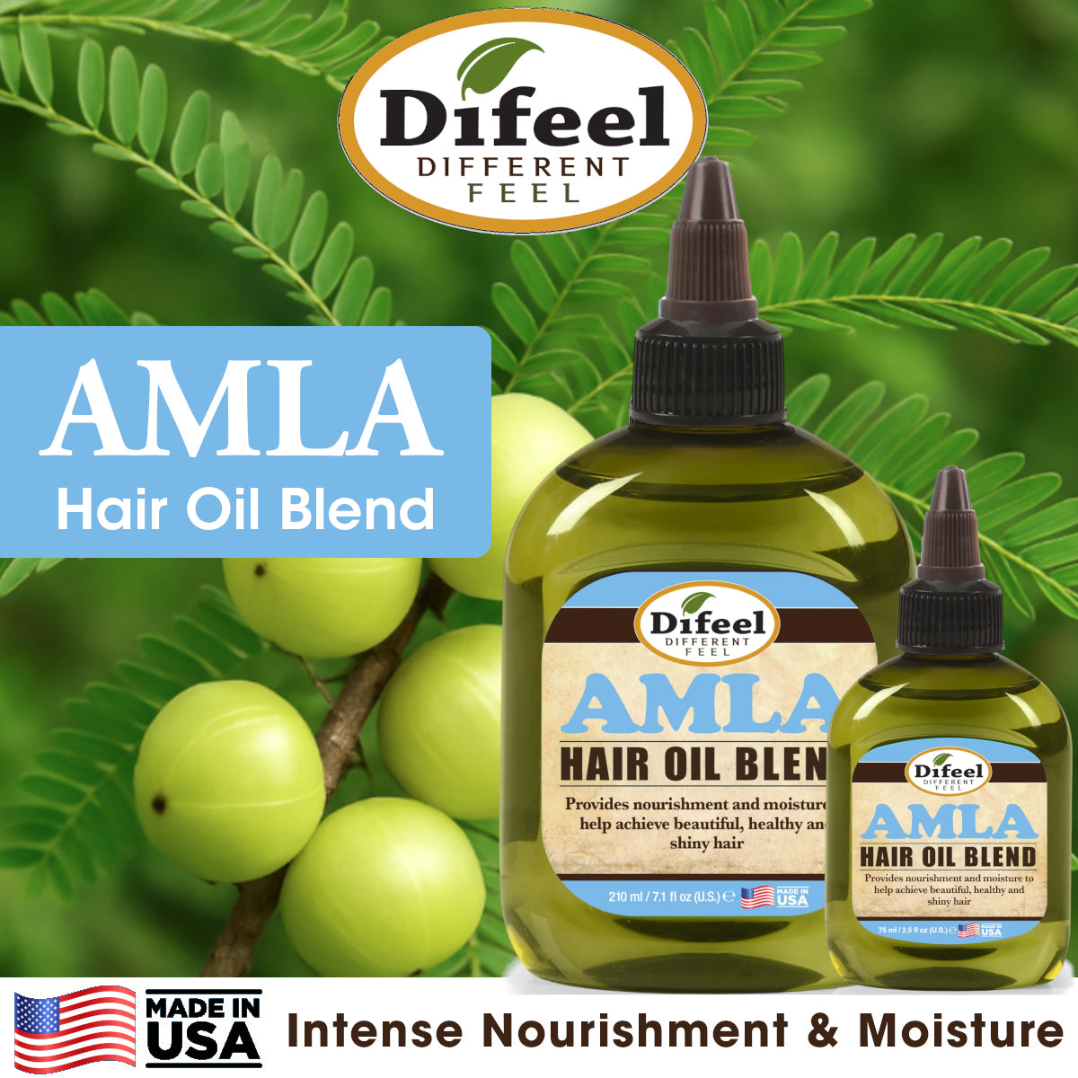 Difeel Amla Premium Hair Oil 7.1 Ounces