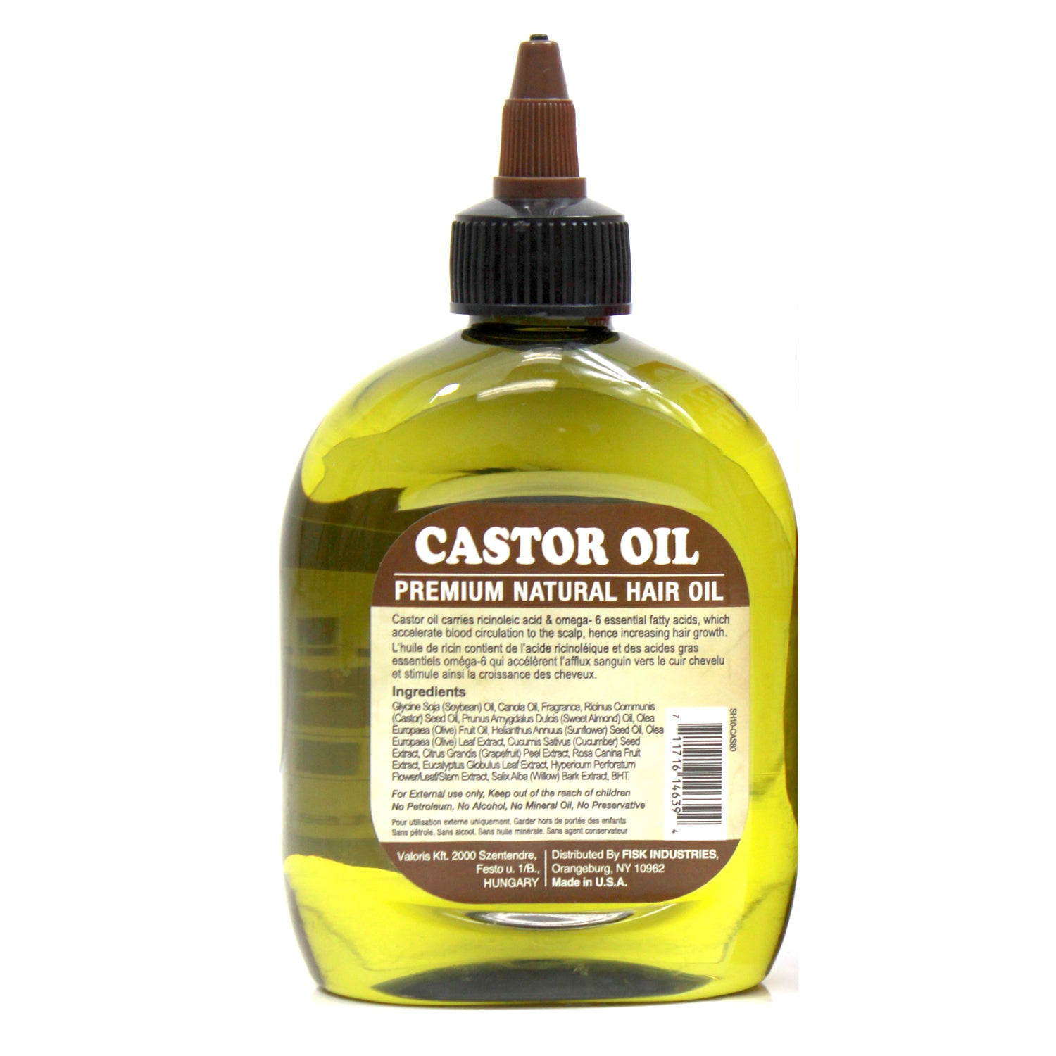 Difeel Classic Castor Hair Oil Blend 7.1 oz. (PACK OF 4)