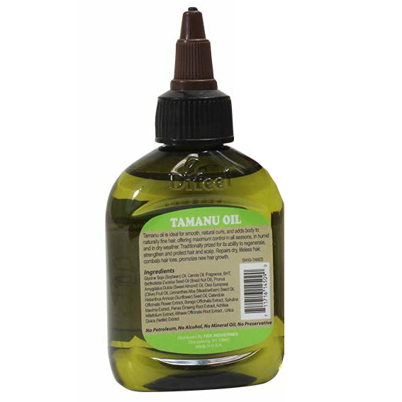 Difeel Premium Natural Hair Oil - Tamanu Oil 2.5 oz. (PACK OF 2)