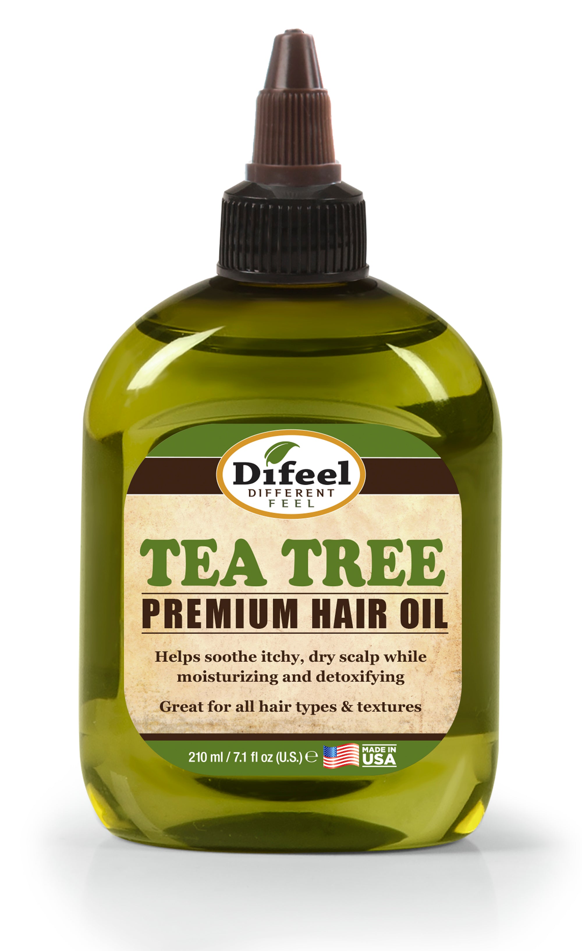 Difeel Premium Natural Hair Oil - Tea Tree Oil 7.1 oz.
