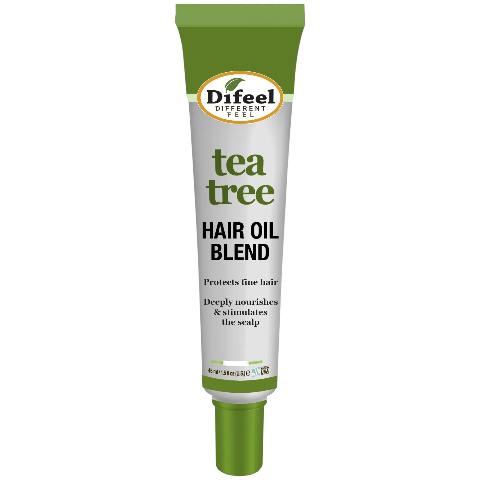 Difeel Mega Care Hair Oil Blend - Tea Tree Oil Blend 1.4 oz. (PACK OF 2)